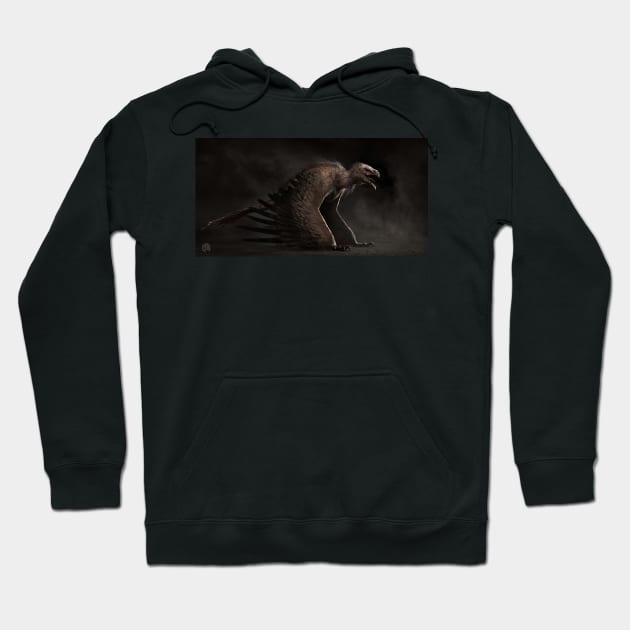 Bird Aligator Hoodie by _ASCreative